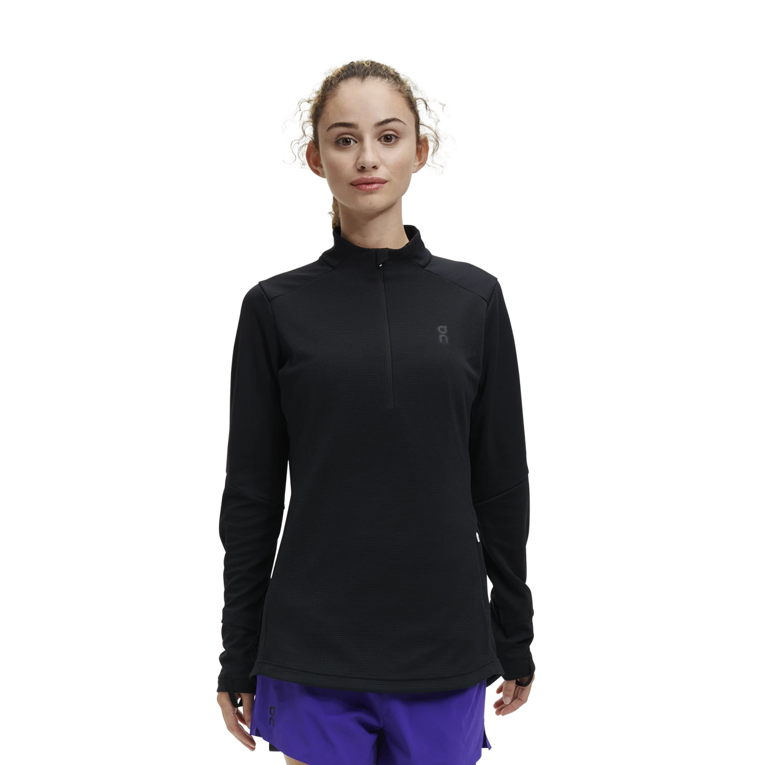 On Running On Womens Climate Shirt - Black 3 On Running On Womens Climate Shirt - Black - Image 3