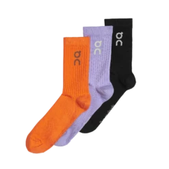 On Running On Logo Sock 3-Pack Unisex - Comet/Flame