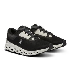 On Running ON Womens Cloudstratus 3 - Black/Frost -Sportswear 3WD30121197 cloudstratus 3 fw23 black frost w g6