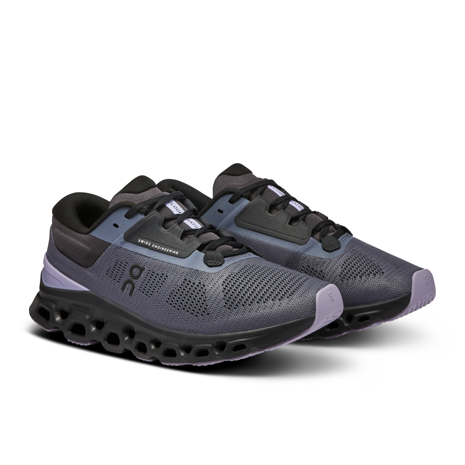 On Running ON Womens Cloudstratus 3 - Metal/Wisteria 6 On Running ON Womens Cloudstratus 3 - Metal/Wisteria - Image 6