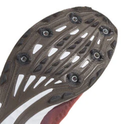 Adidas Mens XCS Cross Country Spikes - Wine/Signal Green -Sportswear ADI13478 1000 9