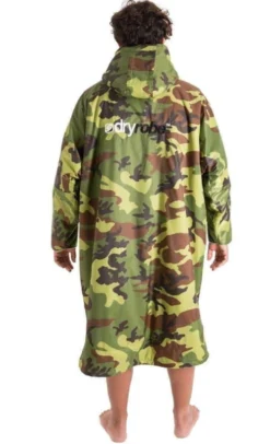 Dryrobe Advance Long Sleeve - Camouflage/Grey -Sportswear AdultLSCamoGrey3