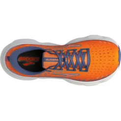 Brooks Mens Glycerin 20 - Orange/Crown Blue/Blue - Neutral -Sportswear Brooks Glycerin 20 110382 1D870 Top