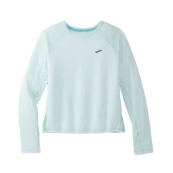 Brooks Womens Sprint Free Long Sleeve - Ice Blue