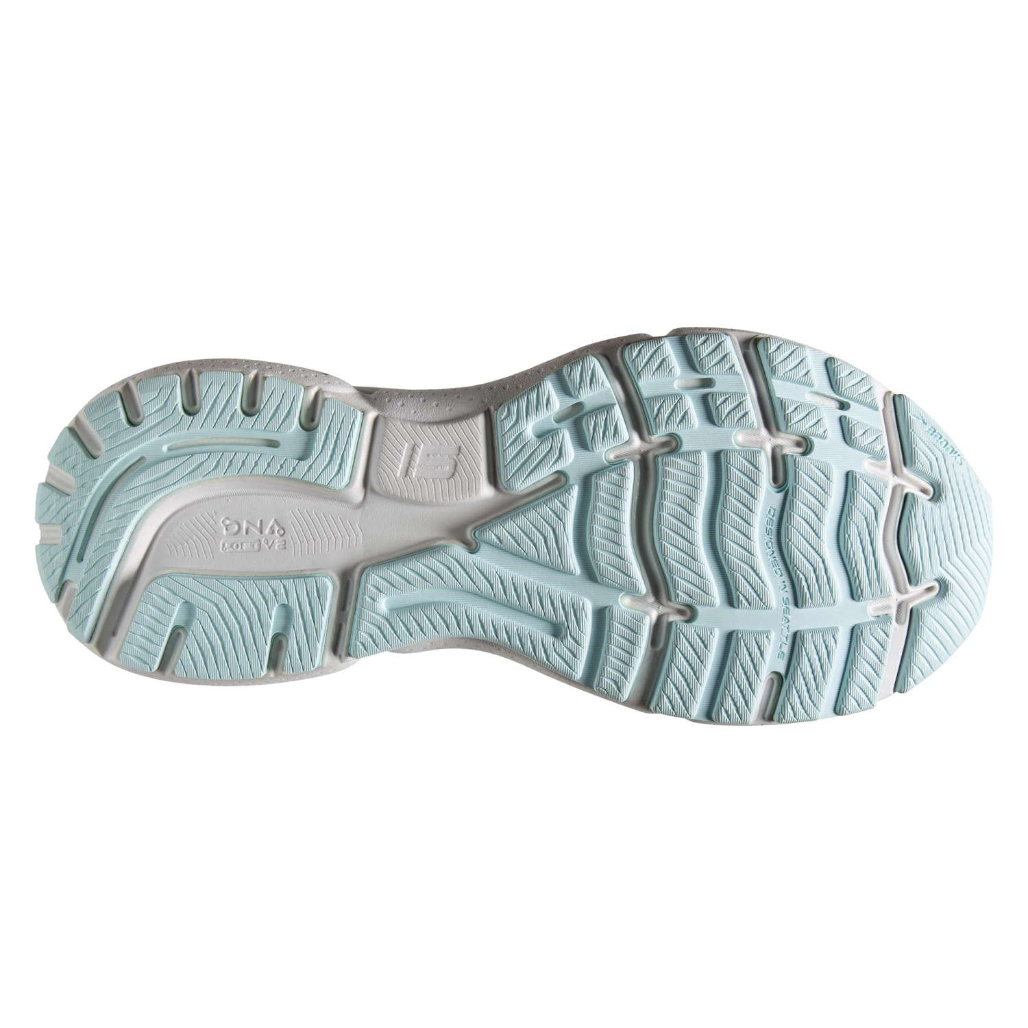 Brooks Womens Ghost 15 Wide - D Width - Peacoat/Pearl/Salt Air - Neutral 2 Brooks Womens Ghost 15 Wide - D Width - Peacoat/Pearl/Salt Air - Neutral - Image 2