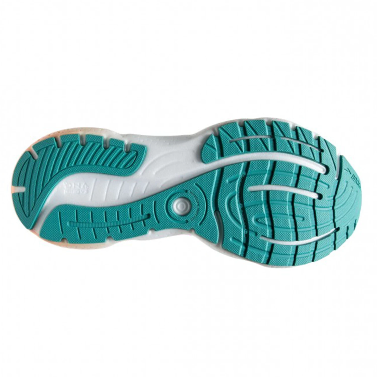 Brooks Womens Glycerin 20 - Tropical Peach/Fusion Coral/Latigo Bay - Neutral 2 Brooks Womens Glycerin 20 - Tropical Peach/Fusion Coral/Latigo Bay - Neutral - Image 2