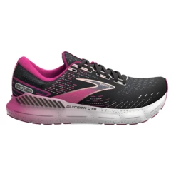 Brooks Womens Glycerin GTS 20 - Black/Fuchsia/Linen - Stability
