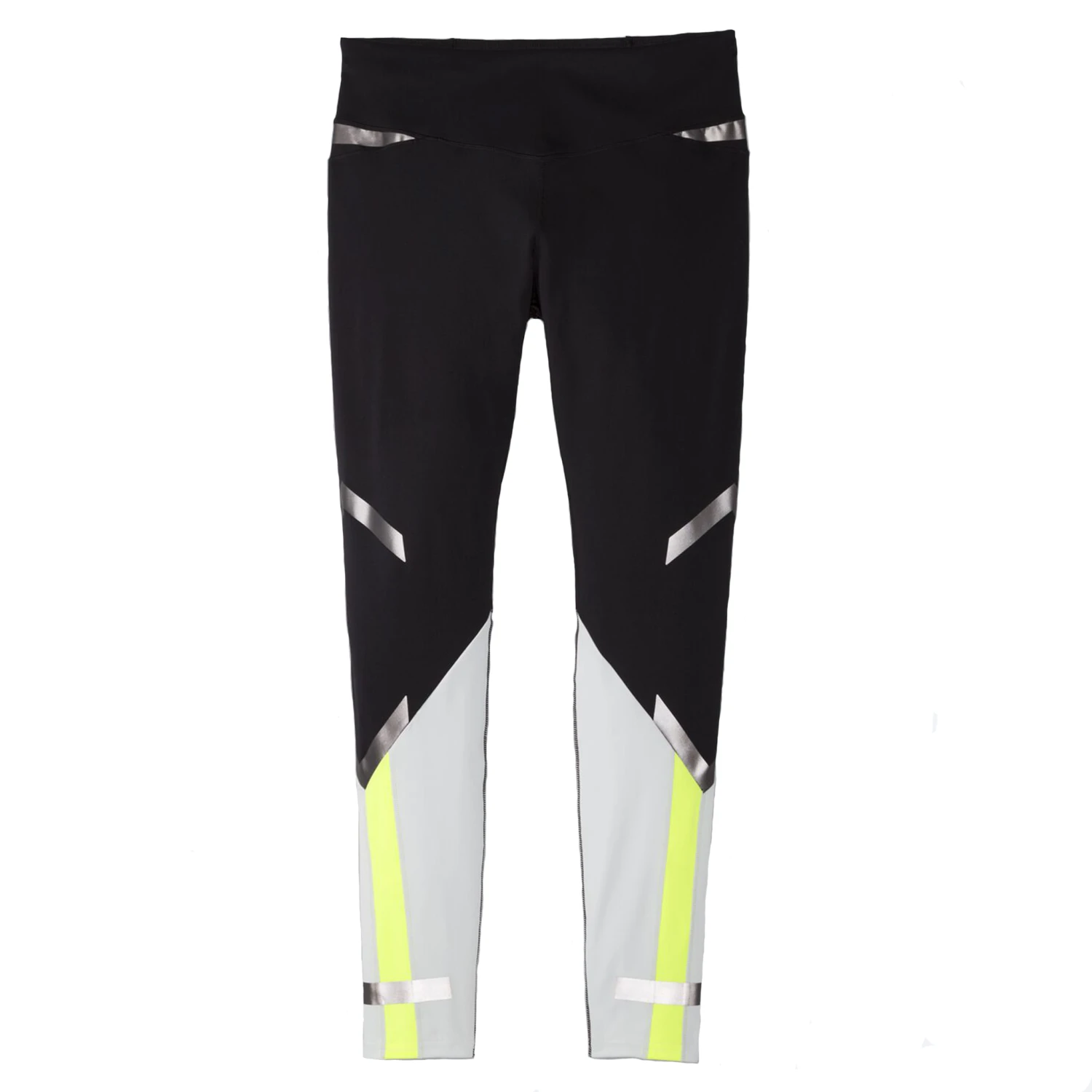 Brooks Womens Carbonite Tight - Black/Icy Grey/Nightlife 1 Brooks Womens Carbonite Tight - Black/Icy Grey/Nightlife