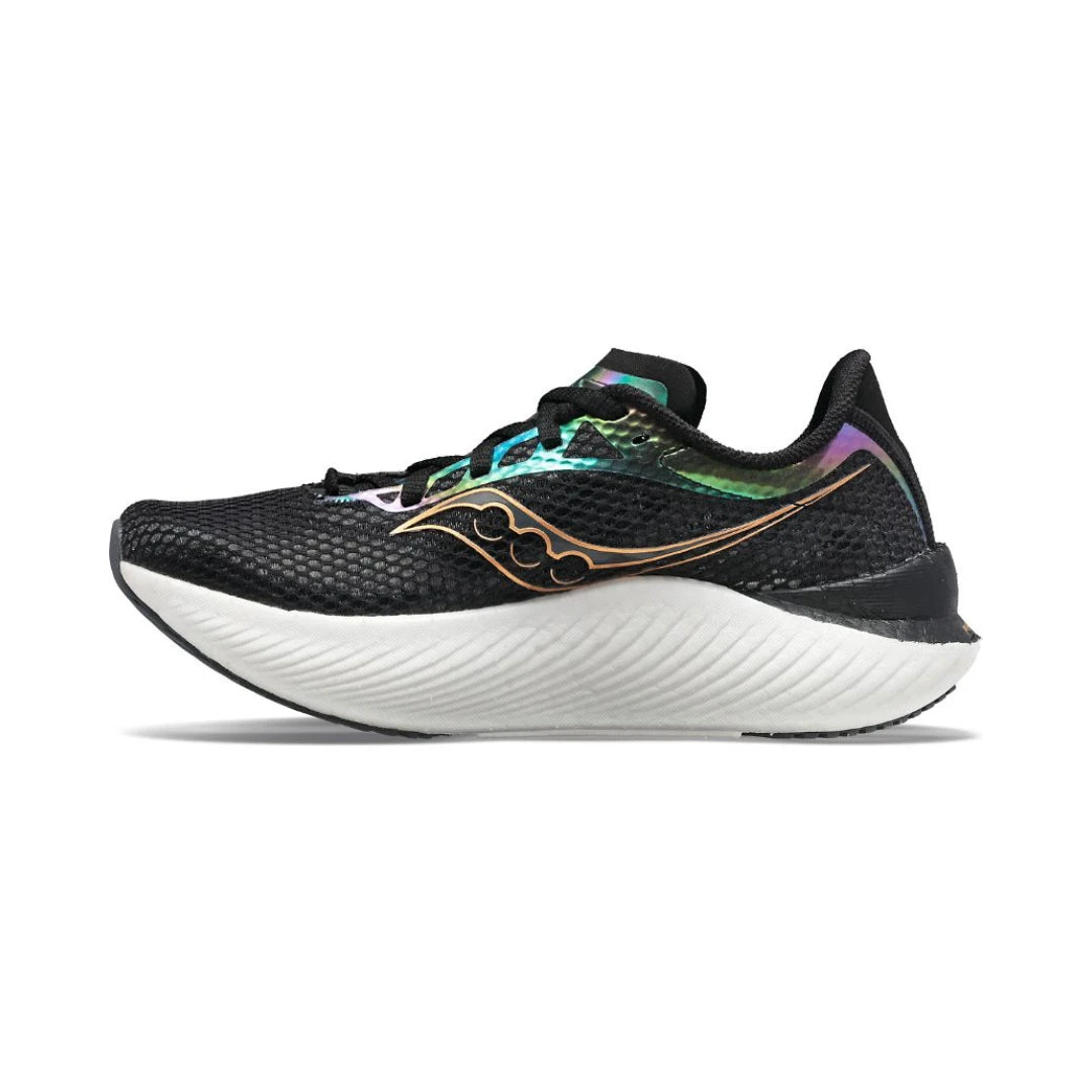 Saucony Womens Endorphin Pro 3 - Black/Goldstruck - Neutral 3 Saucony Womens Endorphin Pro 3 - Black/Goldstruck - Neutral - Image 3