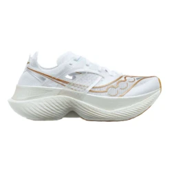 Saucony Womens Endorphin Elite - White/Gold - Neutral