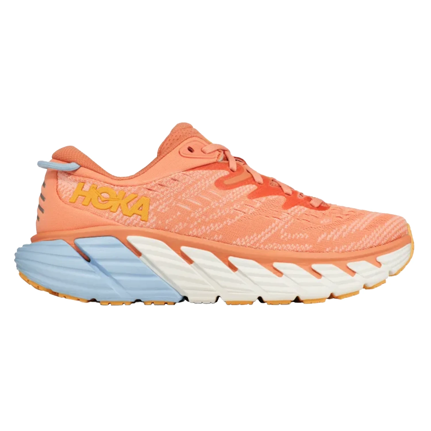Hoka Womens Gaviota 4 - Shell Coral/Peach Parfait - Stability 1 Hoka Womens Gaviota 4 - Shell Coral/Peach Parfait - Stability
