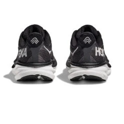 Hoka Mens Clifton 9 Wide - 2E Width - Black/White - Neutral -Sportswear HOK1957 1000 6