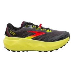 Brooks Mens Caldera 6 - Black/Fiery Red/Blazing Yellow - Trail