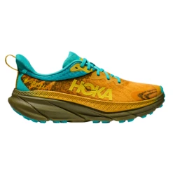Hoka Mens Challenger ATR 7 GTX - D Regular Width - Golden Yellow/Avocado - Trail
