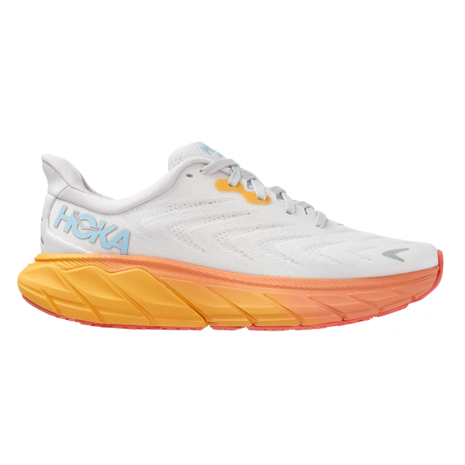 Hoka Womens Arahi 6 - Nimbus Cloud/Blanc De Blanc - Stability 1 Hoka Womens Arahi 6 - Nimbus Cloud/Blanc De Blanc - Stability