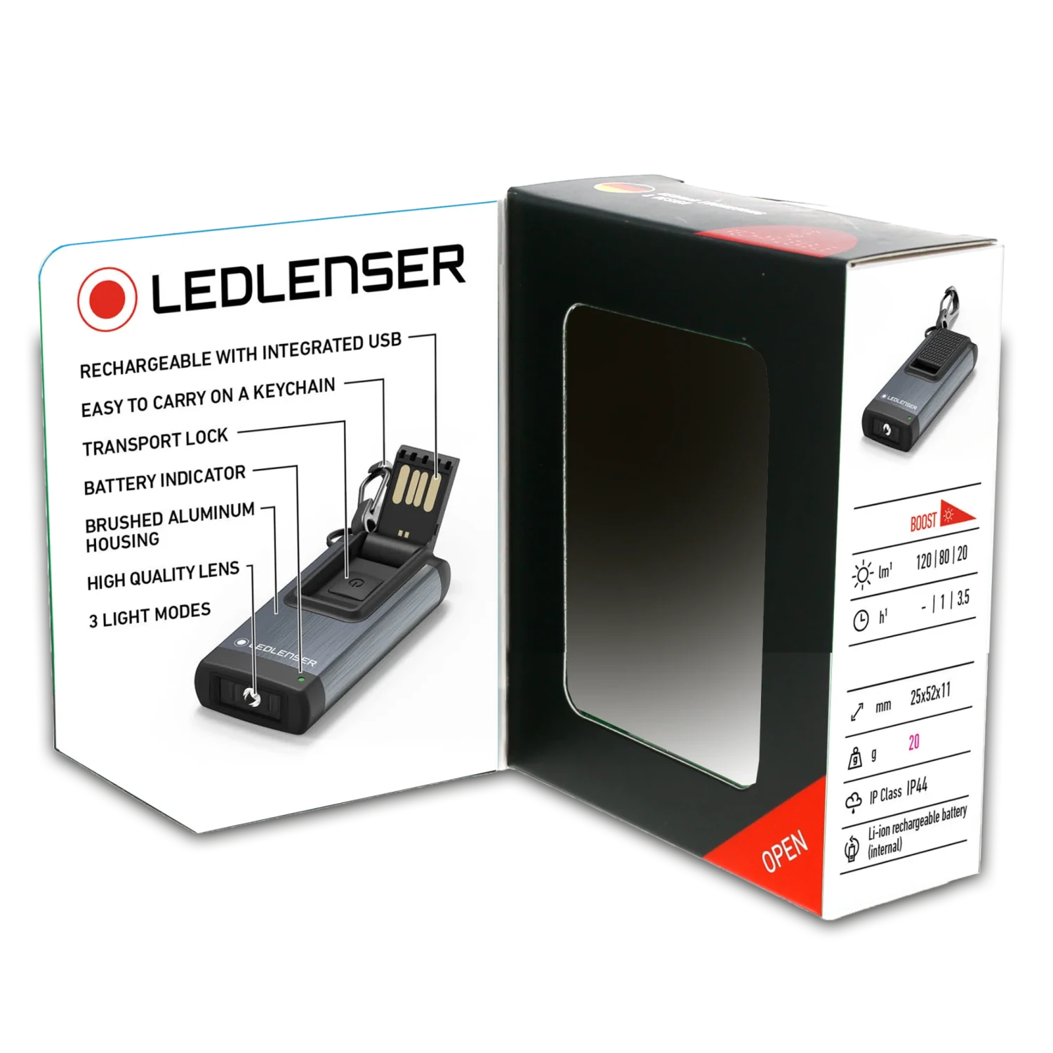 Ledlenser K4R Rechargeable Keyring Torch - Rose Gold 8 Ledlenser K4R Rechargeable Keyring Torch - Rose Gold - Image 8