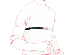 Ledlenser NEO5R LED Headlamp (600) - Grey/Black -Sportswear NEO5R Chestbelt in use runner 2048x2048 ea4bb530 9474 4e7e 9a2b 2e9e7f1737b9