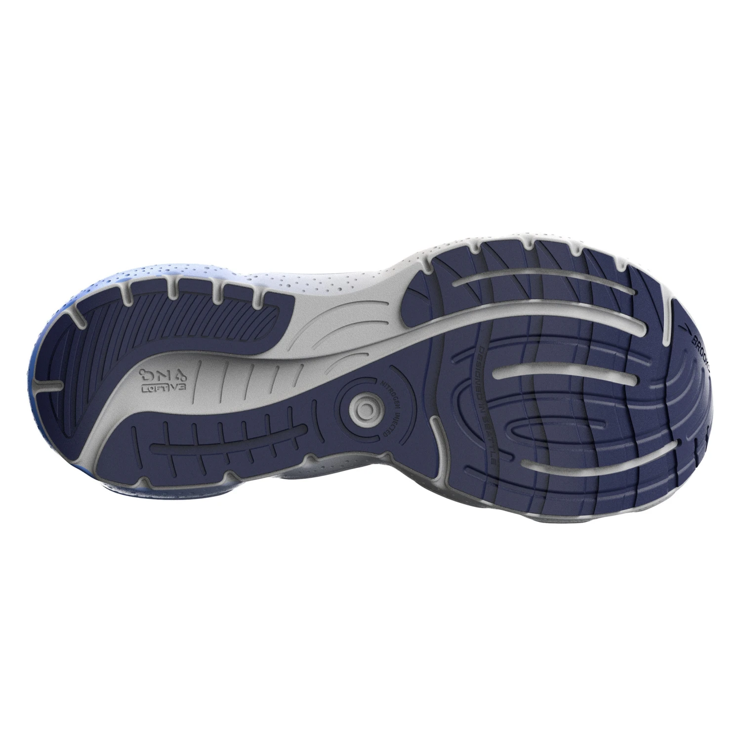 Brooks Womens Glycerin 20 - Peacoat/Blue/Pink - Neutral 2 Brooks Womens Glycerin 20 - Peacoat/Blue/Pink - Neutral - Image 2