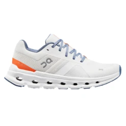 On Running ON Womens Cloudrunner - Undyed-White/Flame - Stability