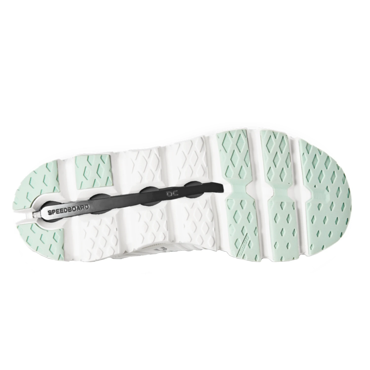 On Running ON Womens Cloudswift 3 - Ivory/Creek 2 On Running ON Womens Cloudswift 3 - Ivory/Creek - Image 2