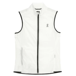 On Running ON Women's Weather Vest - White/Black