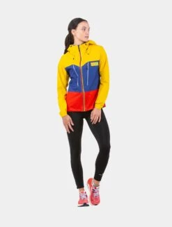 RonHill Womens Tech Fortify Jacket - Dark Cobalt/Solar -Sportswear RH 005314 Womens Tech Fortigy Jacket RH 00983 Dark Cobalt Solar 6053
