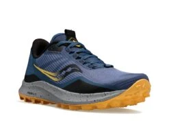 Saucony Womens Peregrine 12 - Basin/Gold - Trail 9 Saucony Womens Peregrine 12 - Basin/Gold - Trail -Sportswear S10737 30 5