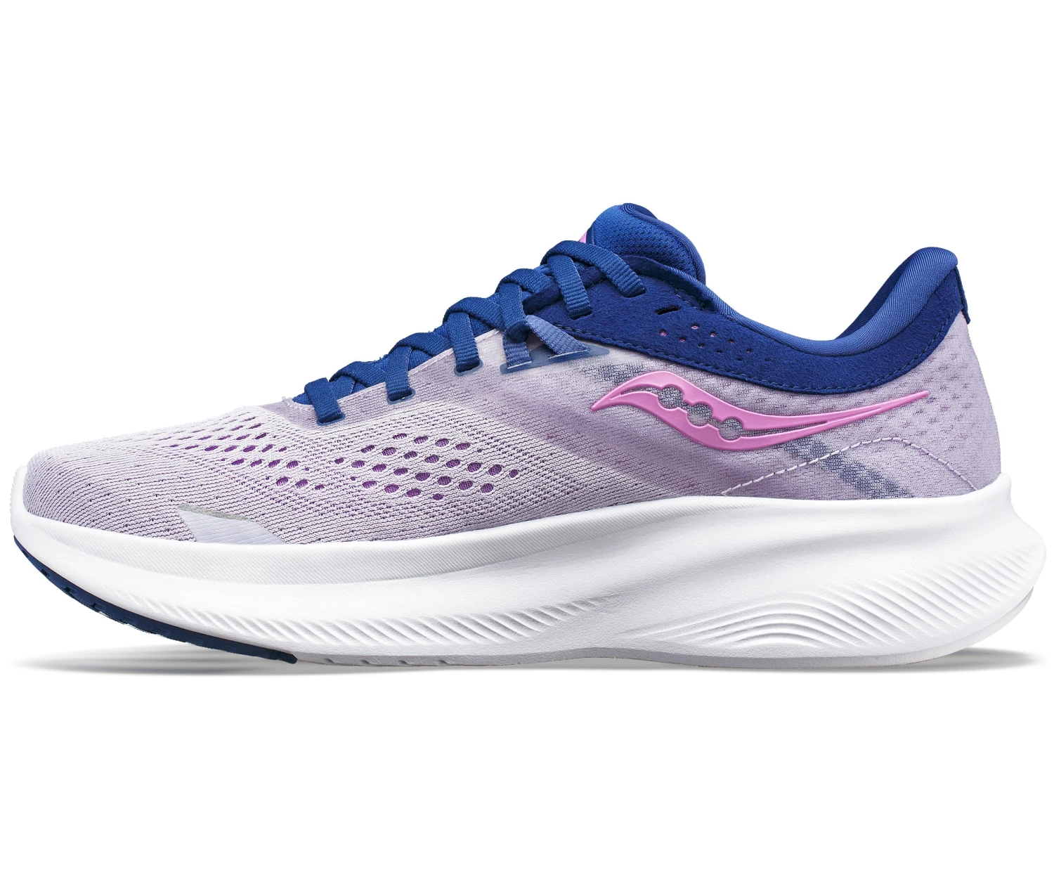 Saucony Womens Ride 16 - Mauve/Indigo - Neutral 3 Saucony Womens Ride 16 - Mauve/Indigo - Neutral - Image 3
