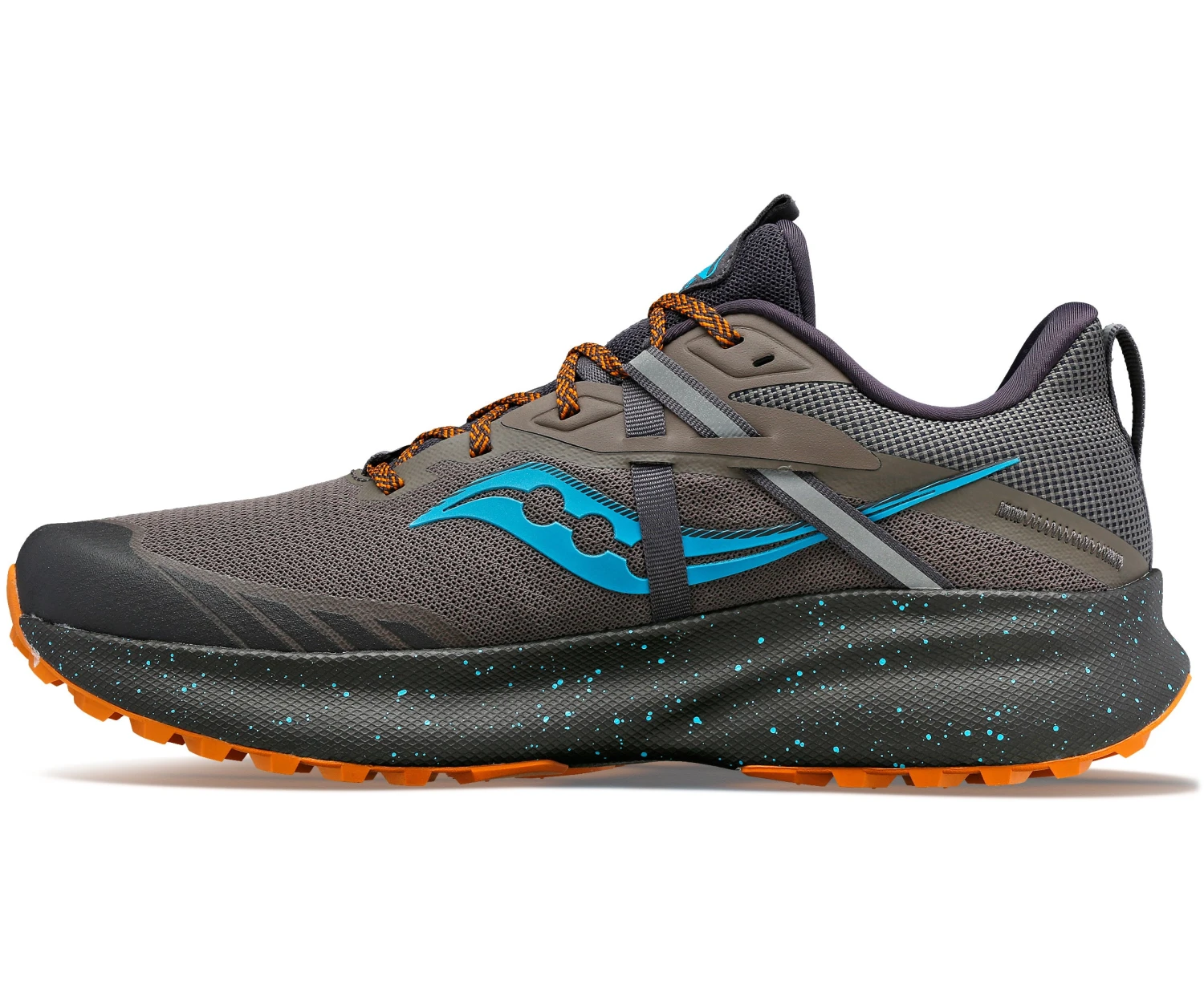 Saucony Mens Ride 15 TR - Pewter/Agave - Trail 3 Saucony Mens Ride 15 TR - Pewter/Agave - Trail - Image 3