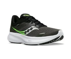 Saucony Mens Ride 16 - Umbra/Slime - Neutral 9 Saucony Mens Ride 16 - Umbra/Slime - Neutral -Sportswear S20830 31 5