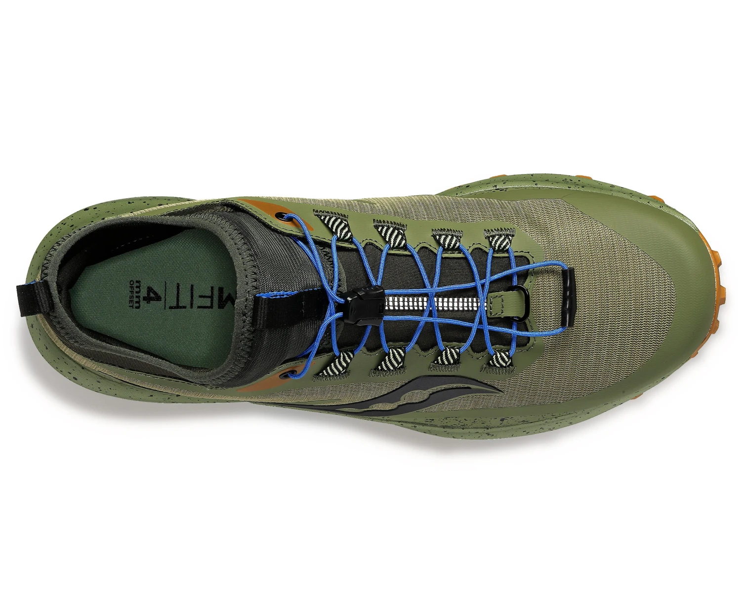 Saucony Mens Peregrine 13 ST - Glade/Bronze - Trail 5 Saucony Mens Peregrine 13 ST - Glade/Bronze - Trail - Image 5