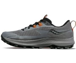 Saucony Mens Peregrine 13 GTX - Gravel/Black - Trail -Sportswear S20841 05 2