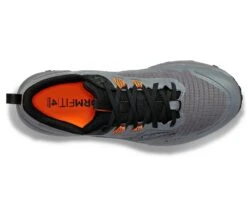 Saucony Mens Peregrine 13 GTX - Gravel/Black - Trail -Sportswear S20841 05 3