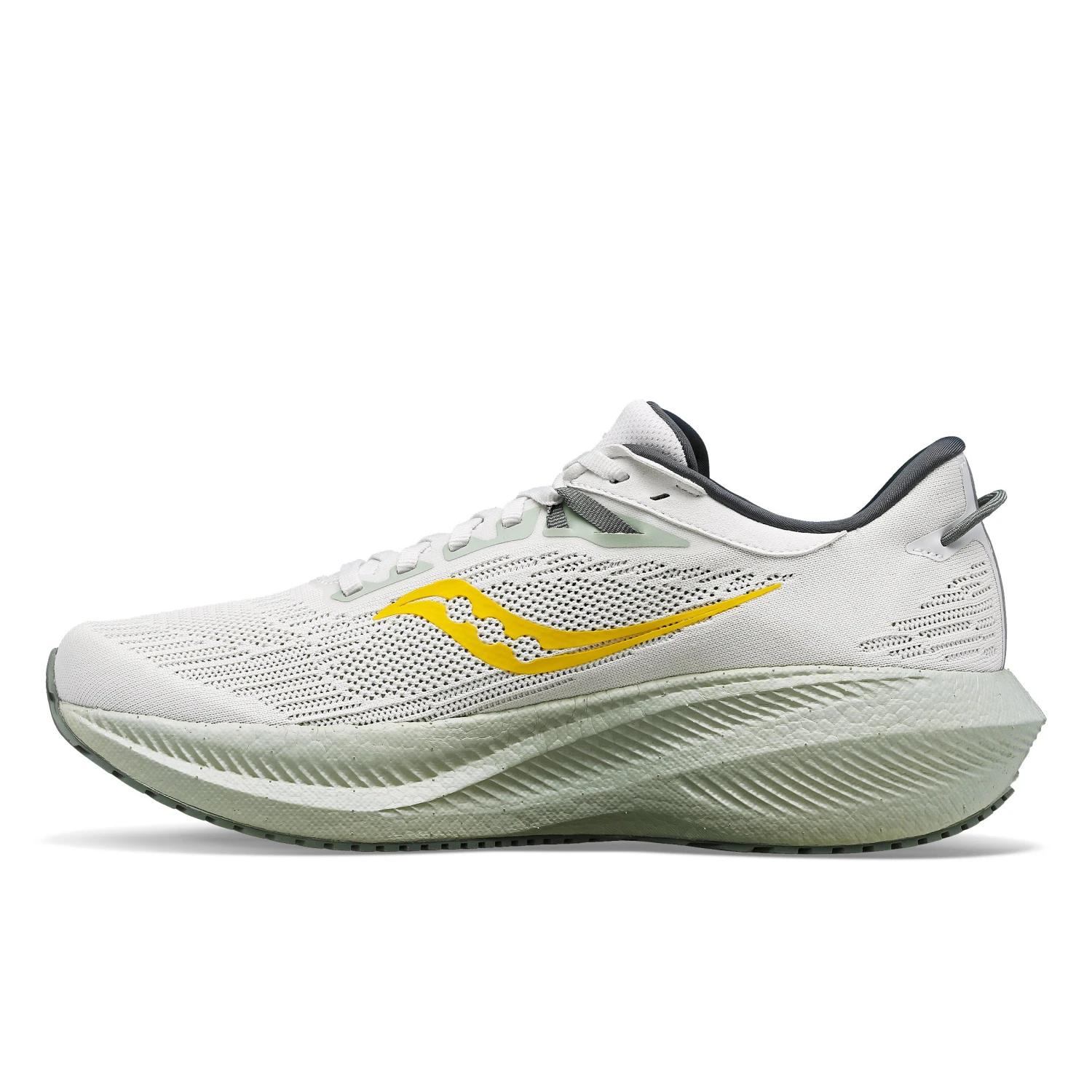 Saucony Mens Triumph 21 - Fog/Bough - Neutral 4 Saucony Mens Triumph 21 - Fog/Bough - Neutral - Image 4