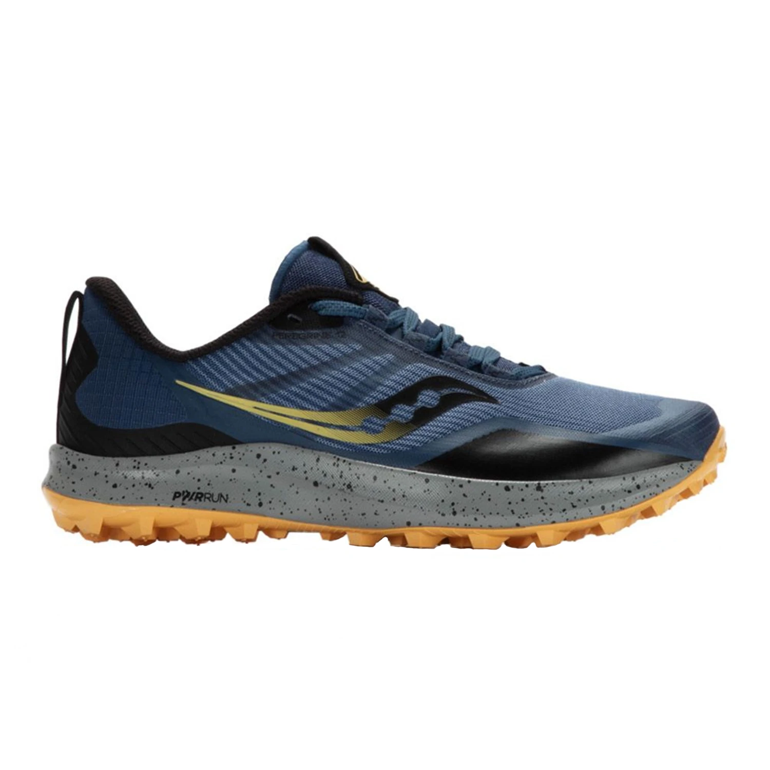 Saucony Womens Peregrine 12 - Basin/Gold - Trail 1 Saucony Womens Peregrine 12 - Basin/Gold - Trail
