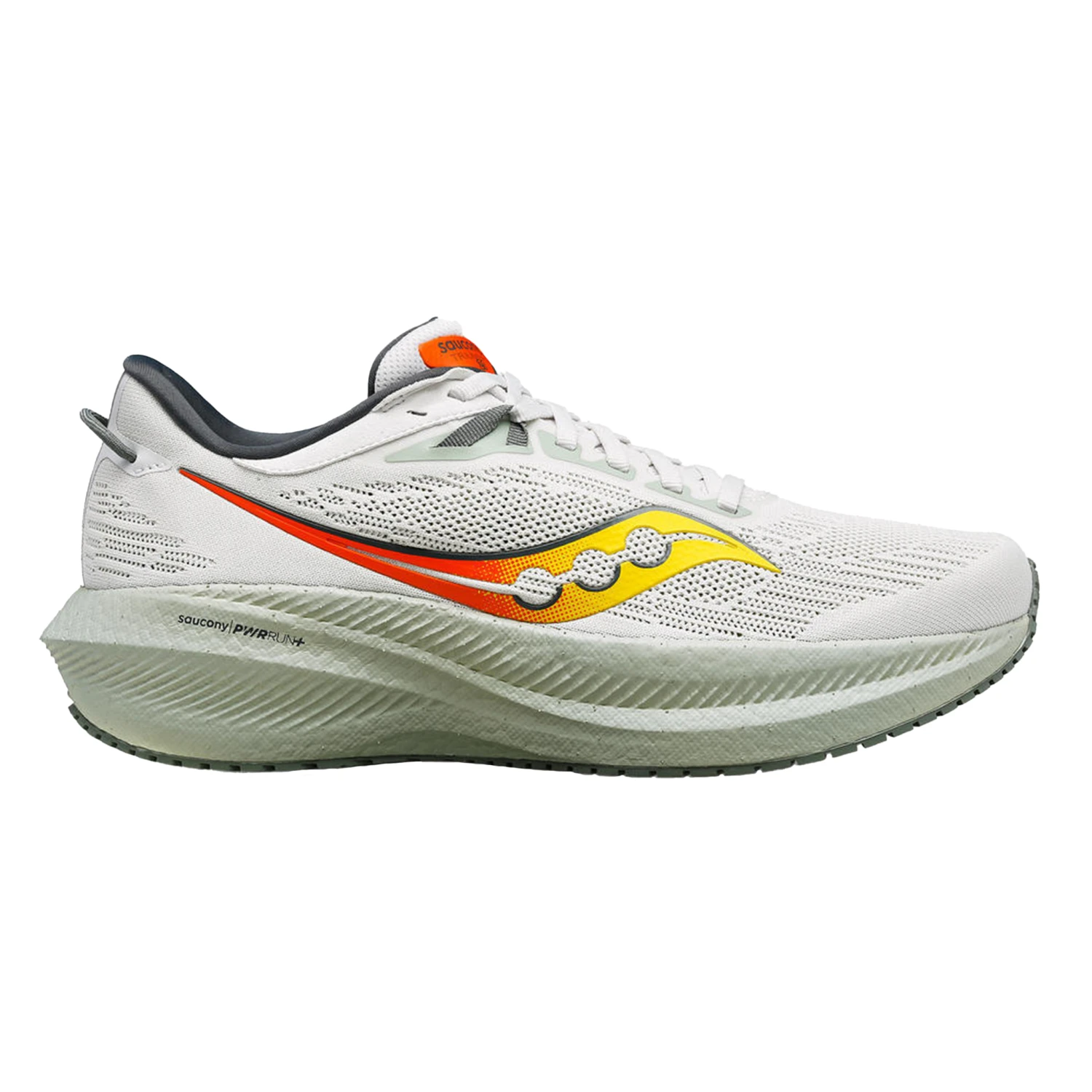 Saucony Mens Triumph 21 - Fog/Bough - Neutral 1 Saucony Mens Triumph 21 - Fog/Bough - Neutral