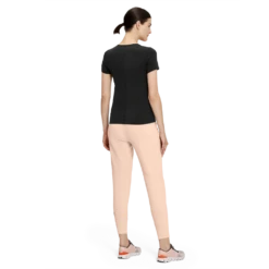 On Running ON Womens Movement-T - Black -Sportswear SmallPNG 1WD10070553 movement t ss23 black w g3