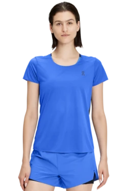 On Running ON Womens Performance SS Tee - Cobalt/Black -Sportswear SmallPNG 202.01021 performance t ss23 cobalt black w g1