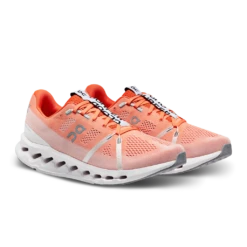 On Running ON Mens Cloudsurfer - Flame/White -Sportswear SmallPNG 3MD10421204 cloudsurfer ss23 flame white m g6