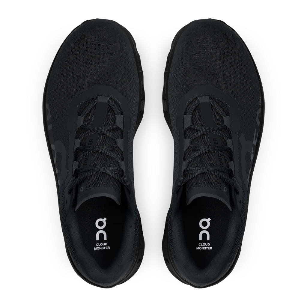 On Running ON Mens Cloudmonster - All Black 3 On Running ON Mens Cloudmonster - All Black - Image 3