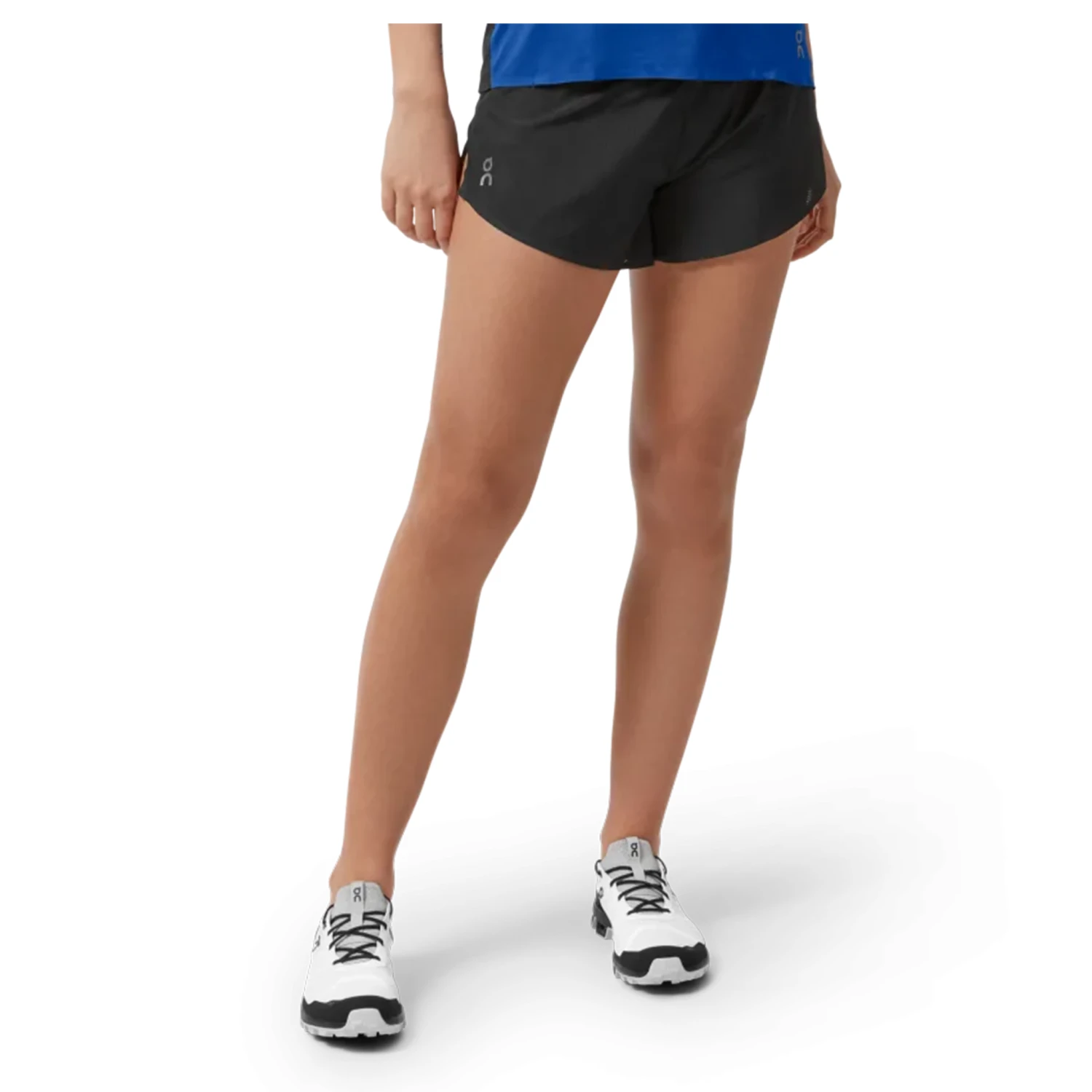 On Running ON Womens Race Shorts - Black 2 On Running ON Womens Race Shorts - Black - Image 2