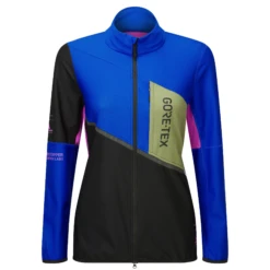 RonHill Womens Tech Gore-Tex Windstopper Jacket - Black/Cobalt