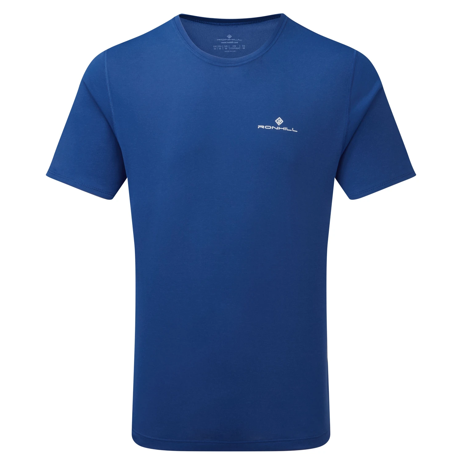 RonHill Mens Core S/S Tee - Dark Cobalt/Bright White 1 RonHill Mens Core S/S Tee - Dark Cobalt/Bright White