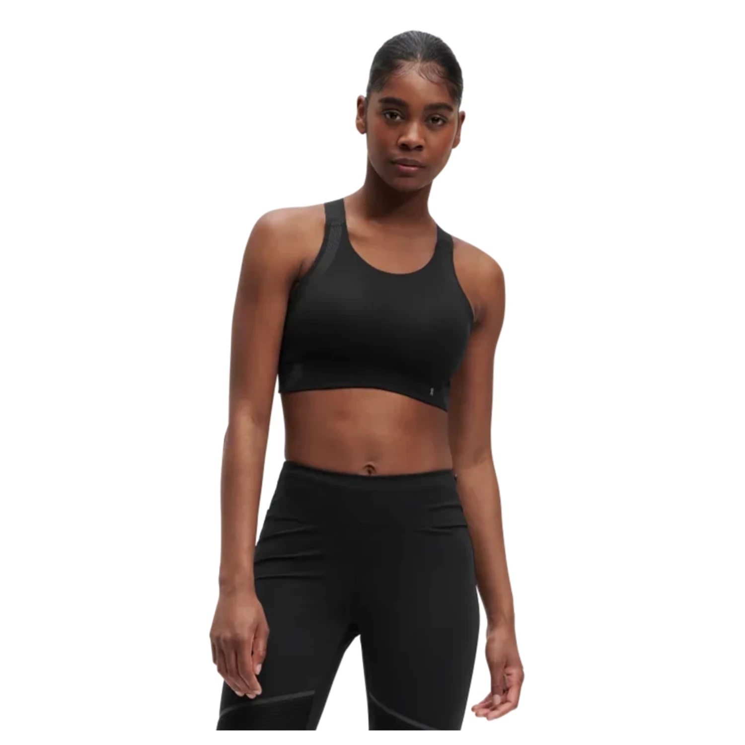 On Running On Womens Performance Bra - Black 2 On Running On Womens Performance Bra - Black - Image 2