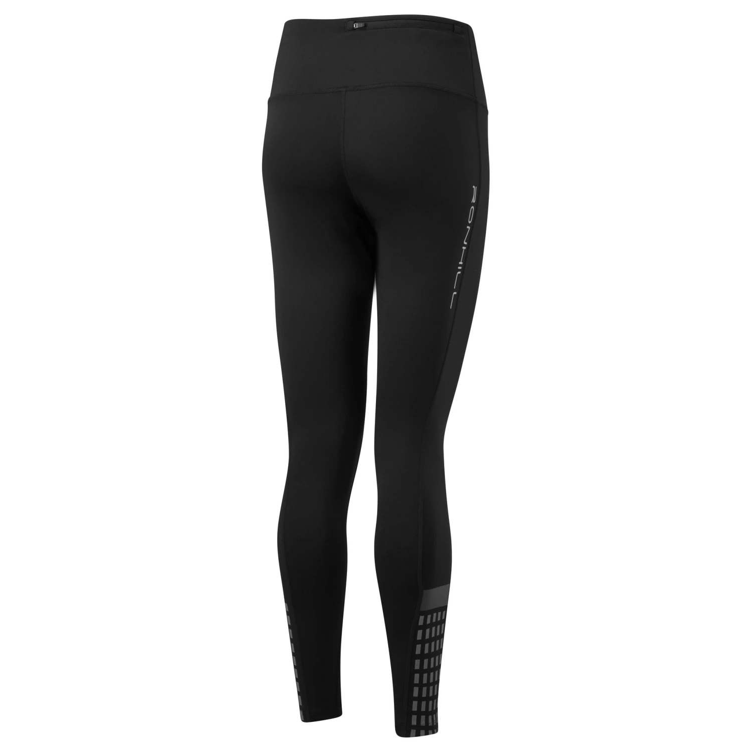 RonHill Womens Tech Afterhours Tight - Black/Charcoal/Reflect 2 RonHill Womens Tech Afterhours Tight - Black/Charcoal/Reflect - Image 2
