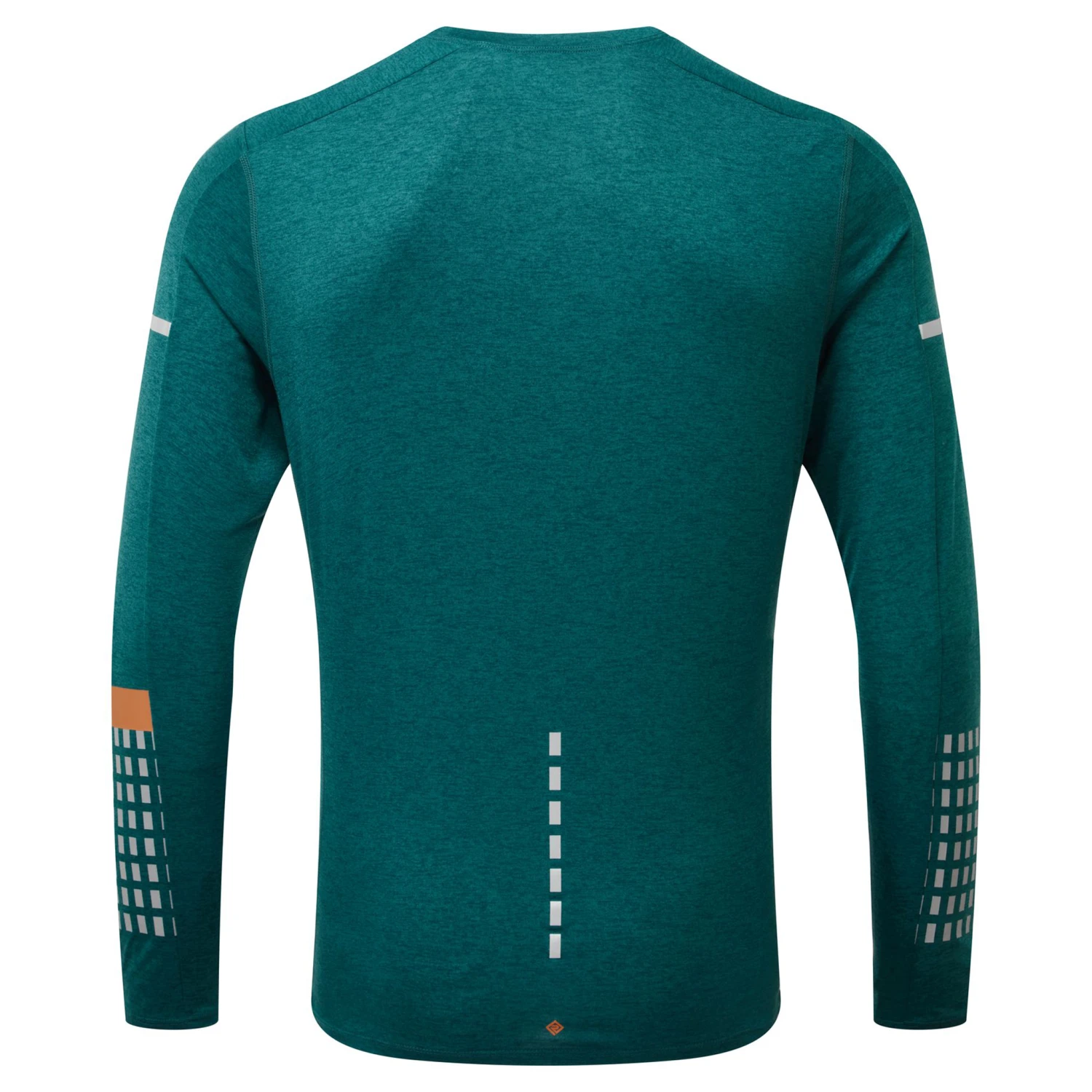 RonHill Mens Tech Afterhours L/S Tee - Deep Lagoon/Copper/Reflect 2 RonHill Mens Tech Afterhours L/S Tee - Deep Lagoon/Copper/Reflect - Image 2