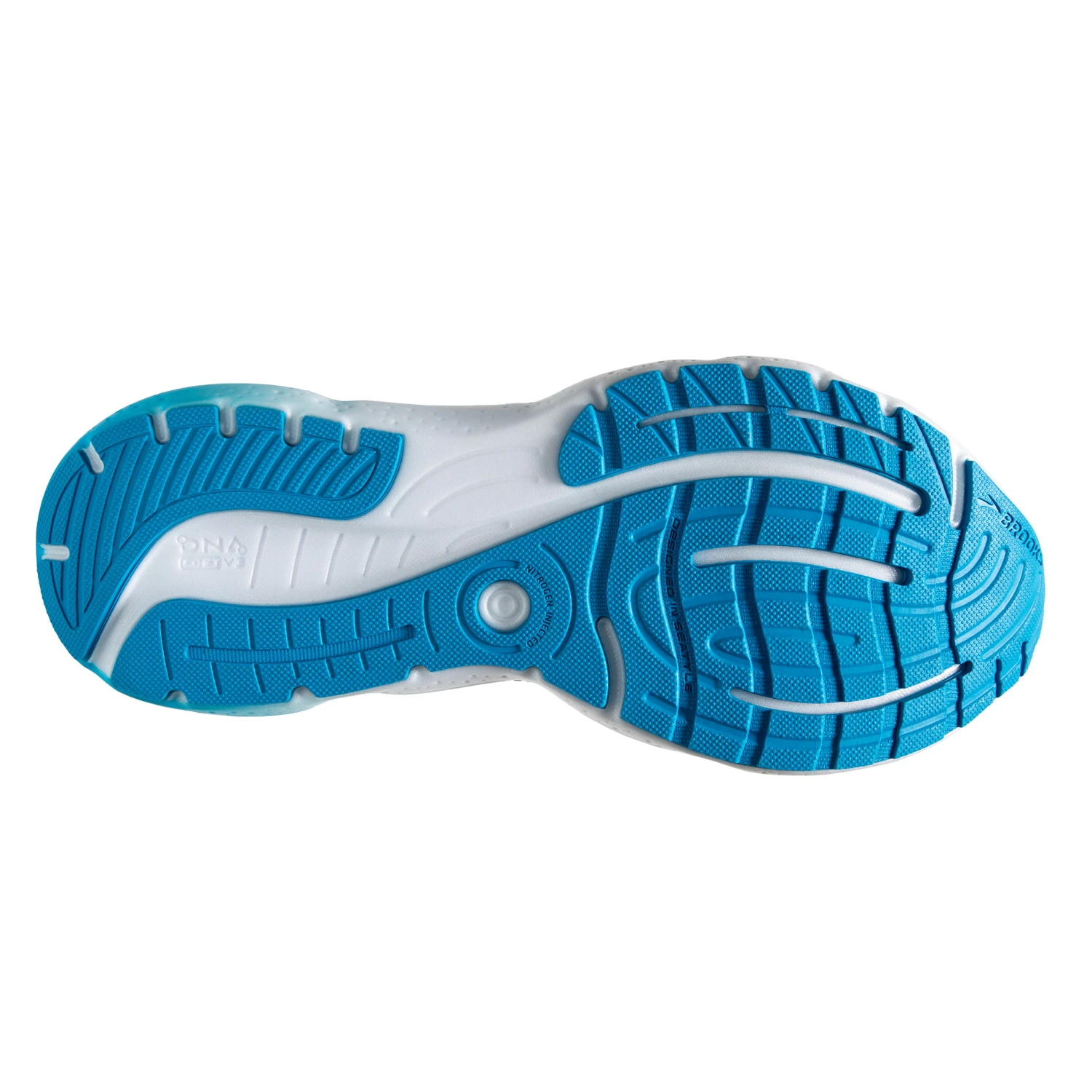 Brooks Mens Glycerin GTS 20 - Black/Hawaiian Ocean/Green - Stability 2 Brooks Mens Glycerin GTS 20 - Black/Hawaiian Ocean/Green - Stability - Image 2