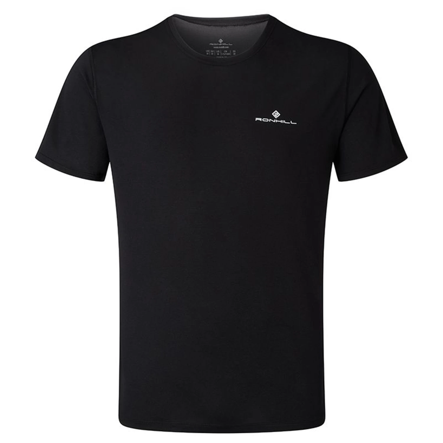 RonHill Mens Core S/S Tee - Black/Bright White 1 RonHill Mens Core S/S Tee - Black/Bright White