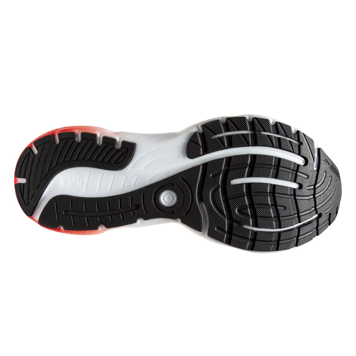 Brooks Mens Glycerin 20 - Black/Blackened Pearl/Fiery Red - Neutral 2 Brooks Mens Glycerin 20 - Black/Blackened Pearl/Fiery Red - Neutral - Image 2