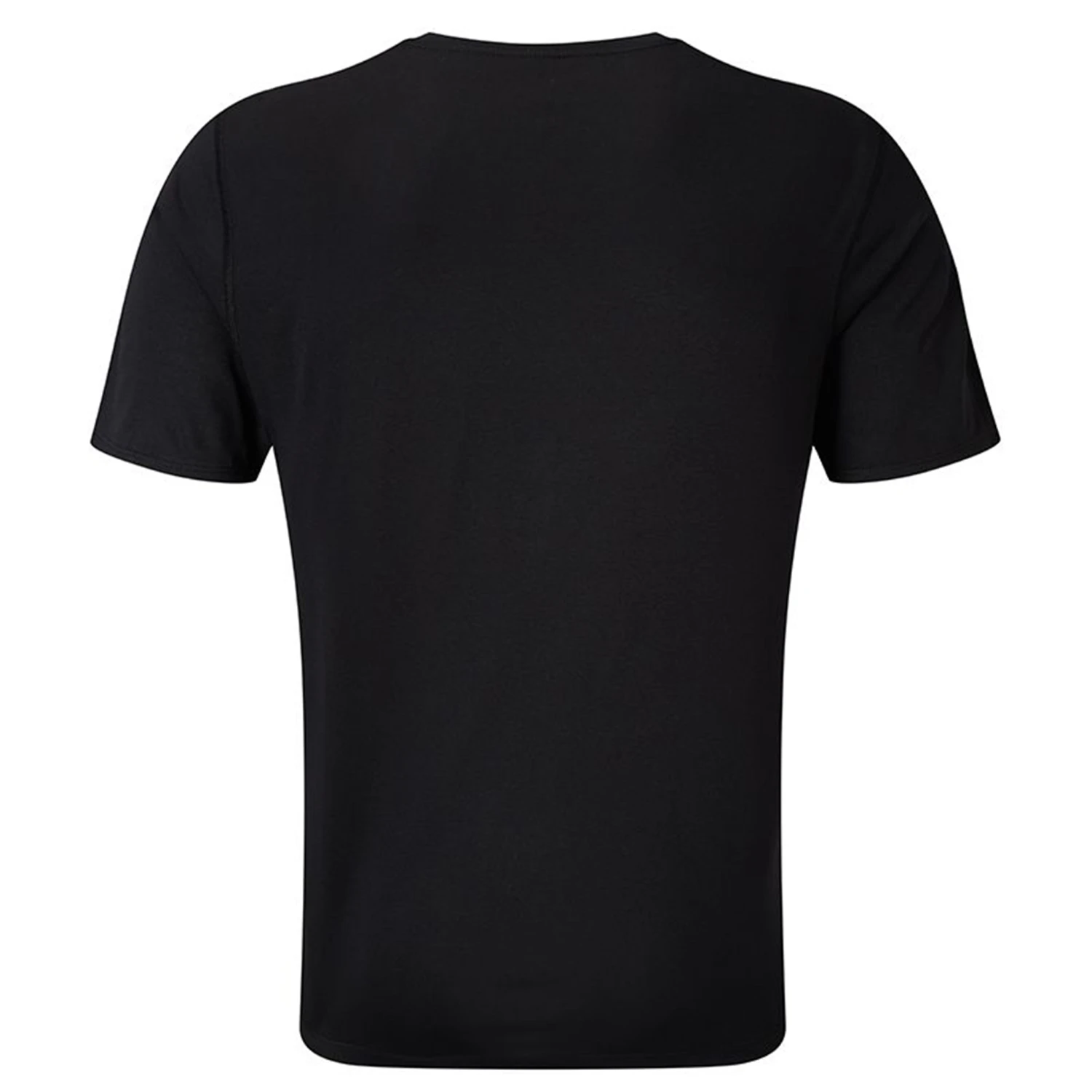 RonHill Mens Core S/S Tee - Black/Bright White 2 RonHill Mens Core S/S Tee - Black/Bright White - Image 2